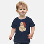 Santa Beard Full Of Cats-Baby-Basic-Tee-tobefonseca