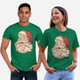 Santa Beard Full Of Cats-Unisex-Basic-Tee-tobefonseca