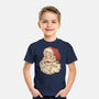 Santa Beard Full Of Cats-Youth-Basic-Tee-tobefonseca