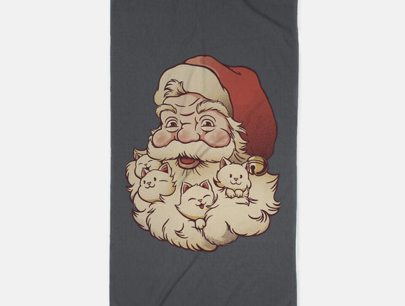 Santa Beard Full Of Cats