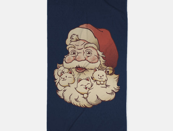 Santa Beard Full Of Cats