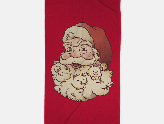 Santa Beard Full Of Cats