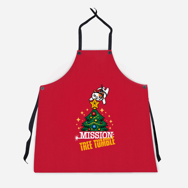 Mission Tree Tumble-Unisex-Kitchen-Apron-Boggs Nicolas