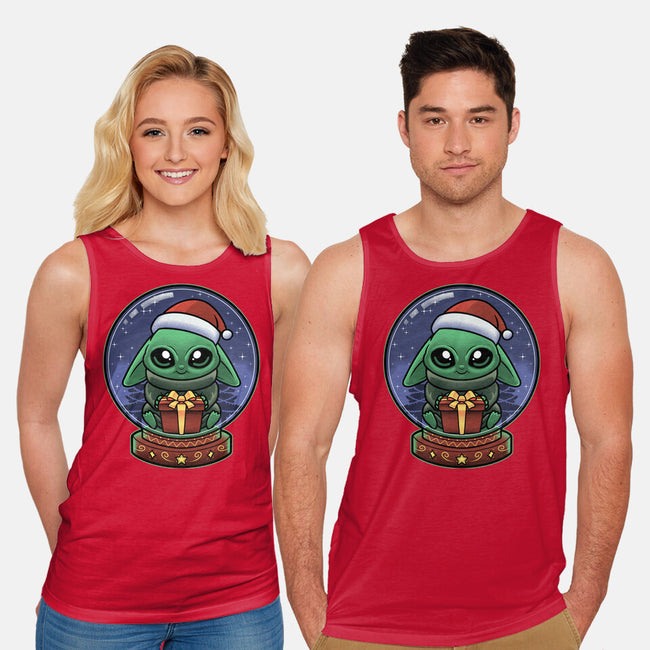 Snow Globe Green Toddler-Unisex-Basic-Tank-Astrobot Invention