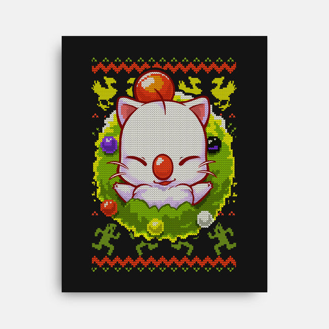 Kupo Christmas-None-Stretched-Canvas-BlancaVidal