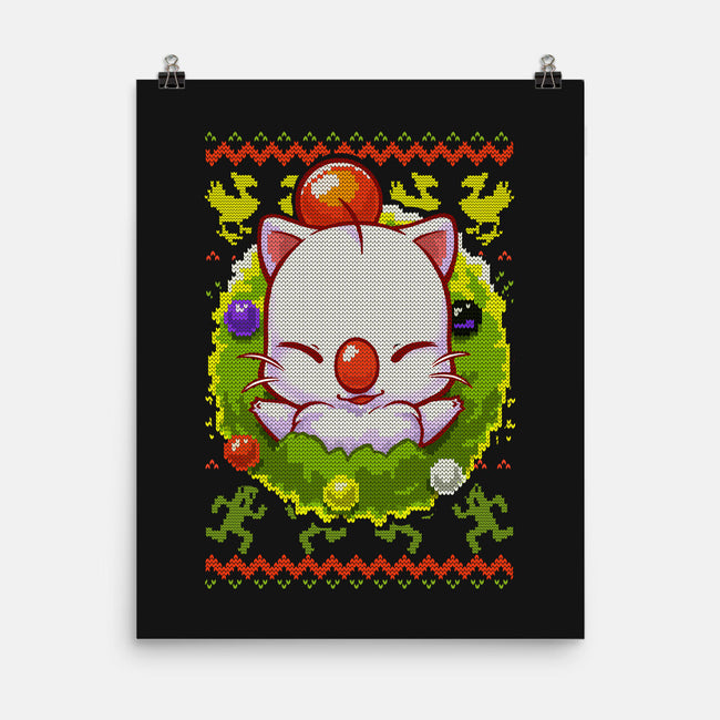 Kupo Christmas-None-Matte-Poster-BlancaVidal