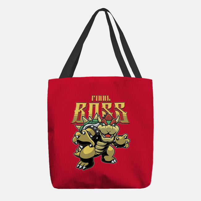 Final Boss-None-Basic Tote-Bag-Astrobot Invention