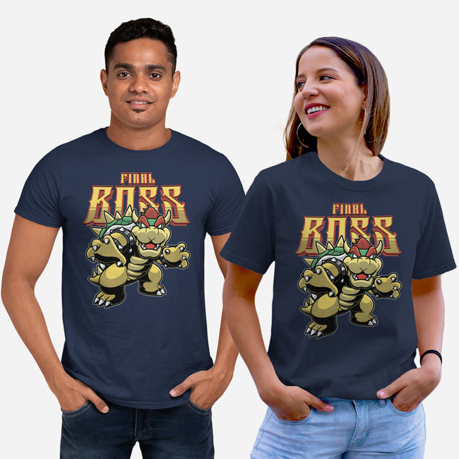 Final Boss-Unisex-Basic-Tee-Astrobot Invention