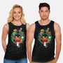 Kittens Wreath-Unisex-Basic-Tank-Vallina84