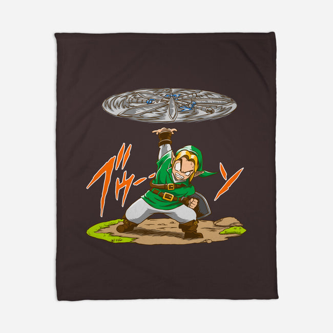 Destructo Sword-None-Fleece-Blanket-joerawks