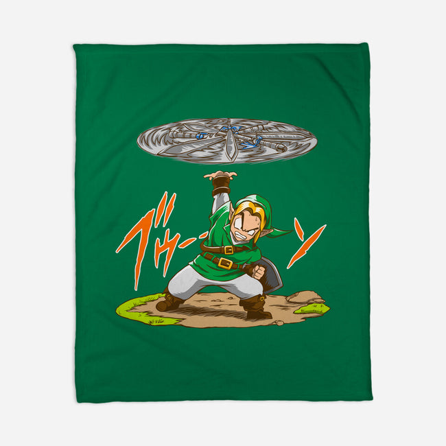 Destructo Sword-None-Fleece-Blanket-joerawks