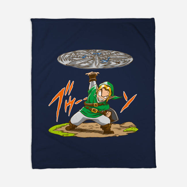 Destructo Sword-None-Fleece-Blanket-joerawks