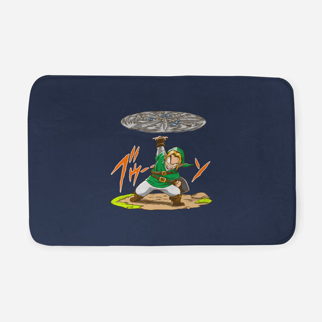 Destructo Sword-None-Memory Foam-Bath Mat-joerawks