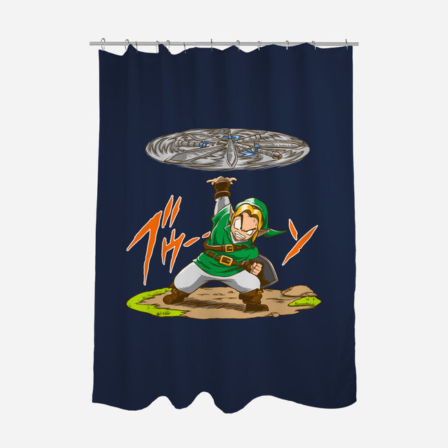 Destructo Sword-None-Polyester-Shower Curtain-joerawks