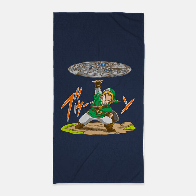 Destructo Sword-None-Beach-Towel-joerawks