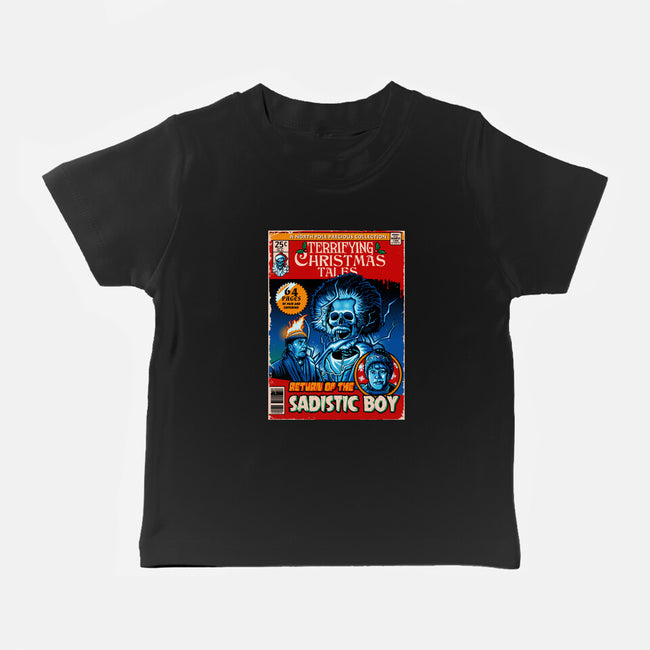 Terrifying Christmas Tales-Baby-Basic-Tee-daobiwan