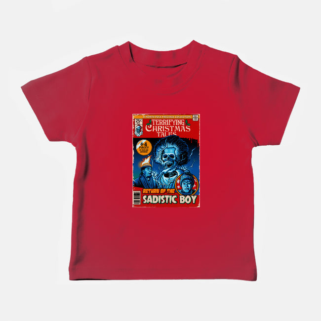 Terrifying Christmas Tales-Baby-Basic-Tee-daobiwan