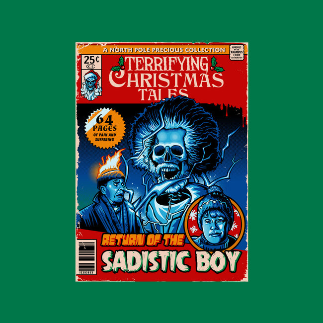 Terrifying Christmas Tales-Unisex-Basic-Tee-daobiwan