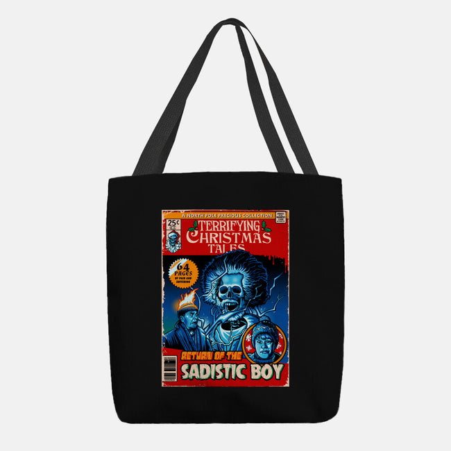 Terrifying Christmas Tales-None-Basic Tote-Bag-daobiwan