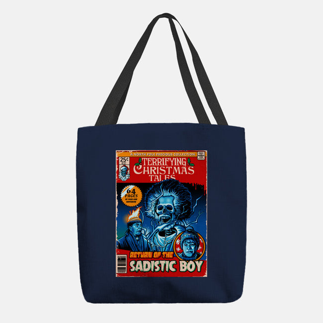 Terrifying Christmas Tales-None-Basic Tote-Bag-daobiwan