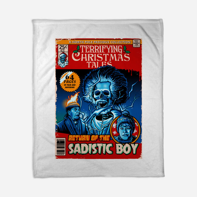 Terrifying Christmas Tales-None-Fleece-Blanket-daobiwan