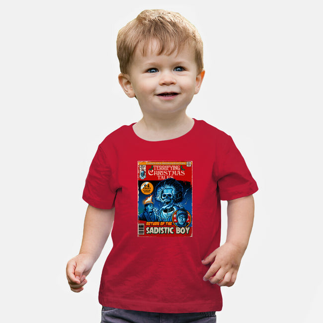 Terrifying Christmas Tales-Baby-Basic-Tee-daobiwan