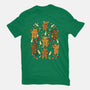 Ginger Animals-Womens-Fitted-Tee-Vallina84