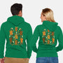 Ginger Animals-Unisex-Zip-Up-Sweatshirt-Vallina84