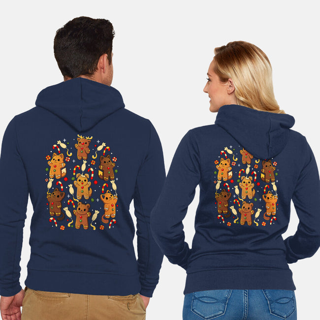 Ginger Animals-Unisex-Zip-Up-Sweatshirt-Vallina84