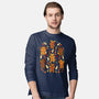 Ginger Animals-Mens-Long Sleeved-Tee-Vallina84