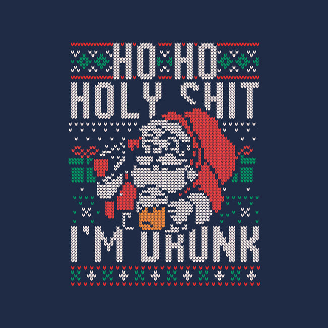 Ho Ho Holy Shit I'm Drunk-Womens-Racerback-Tank-eduely