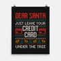 Just Leave Your Credit Card-None-Matte-Poster-eduely