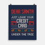 Just Leave Your Credit Card-None-Matte-Poster-eduely