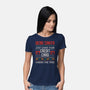 Just Leave Your Credit Card-Womens-Basic-Tee-eduely