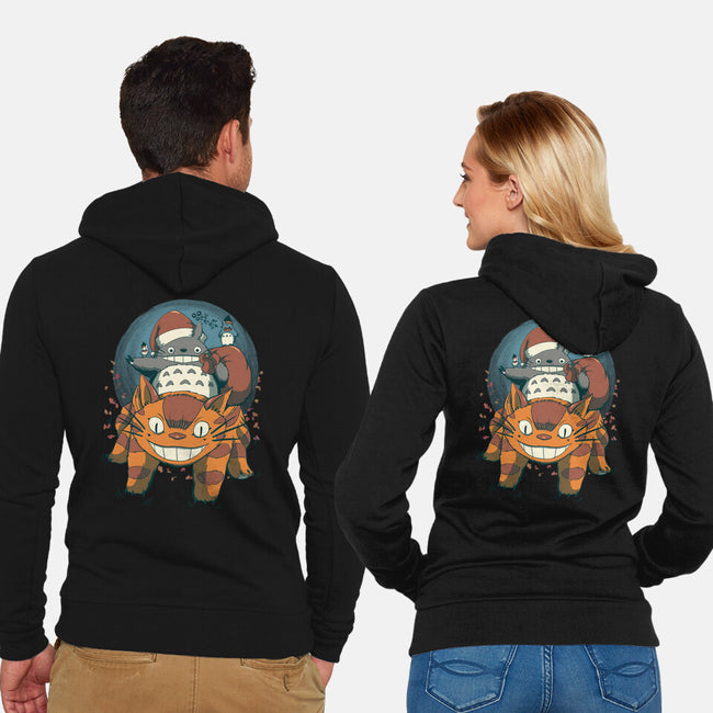 Christmas Spirits-Unisex-Zip-Up-Sweatshirt-rmatix