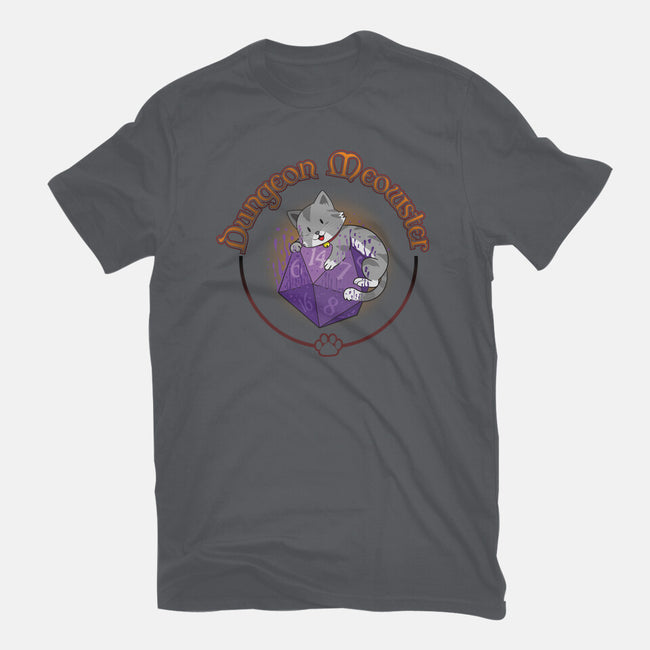 Dungeon Meowster-Unisex-Basic-Tee-Kladenko