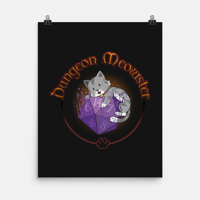 Dungeon Meowster-None-Matte-Poster-Kladenko