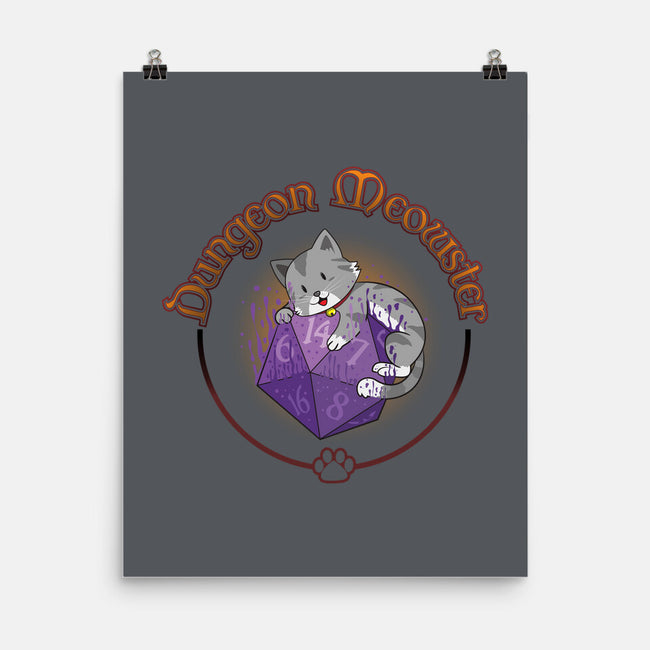 Dungeon Meowster-None-Matte-Poster-Kladenko