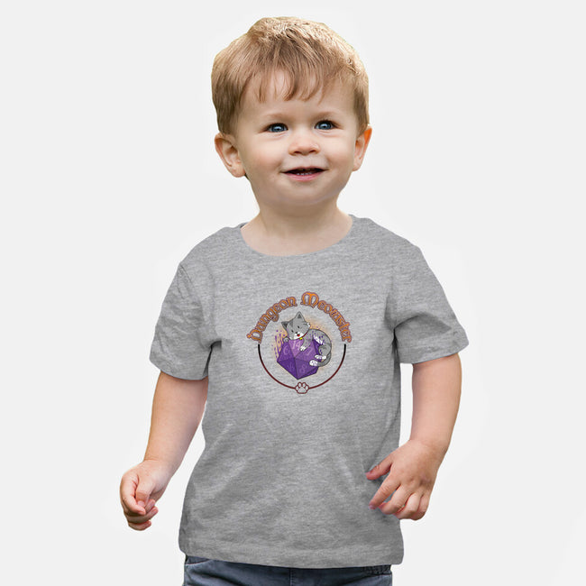 Dungeon Meowster-Baby-Basic-Tee-Kladenko