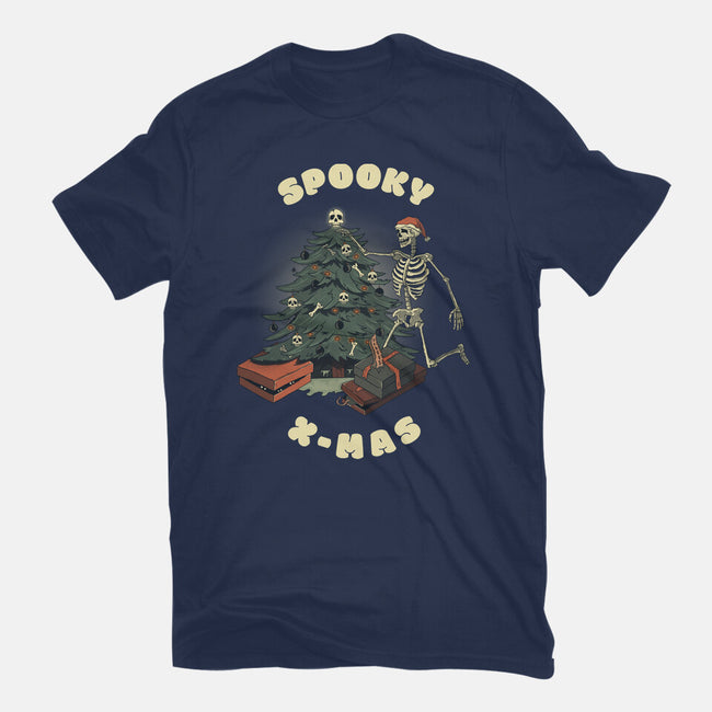 Spooky Xmas-Womens-Basic-Tee-Claudia