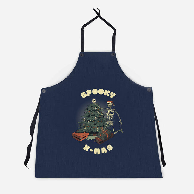 Spooky Xmas-Unisex-Kitchen-Apron-Claudia