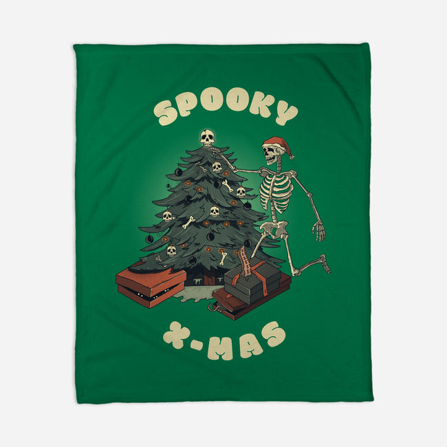 Spooky Xmas-None-Fleece-Blanket-Claudia