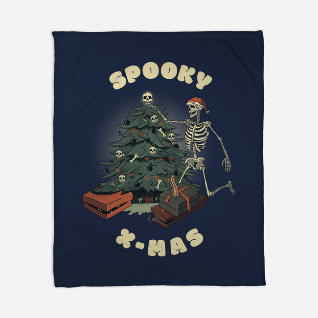 Spooky Xmas-None-Fleece-Blanket-Claudia