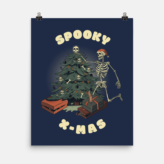 Spooky Xmas-None-Matte-Poster-Claudia