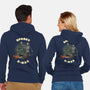 Spooky Xmas-Unisex-Zip-Up-Sweatshirt-Claudia