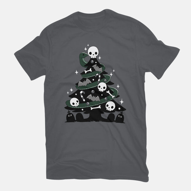 Creepy Christmas Tree-Mens-Premium-Tee-Vallina84