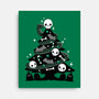 Creepy Christmas Tree-None-Stretched-Canvas-Vallina84