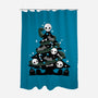 Creepy Christmas Tree-None-Polyester-Shower Curtain-Vallina84