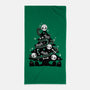 Creepy Christmas Tree-None-Beach-Towel-Vallina84