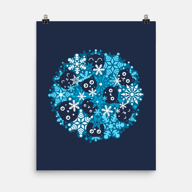 Winter Kittens-None-Matte-Poster-erion_designs